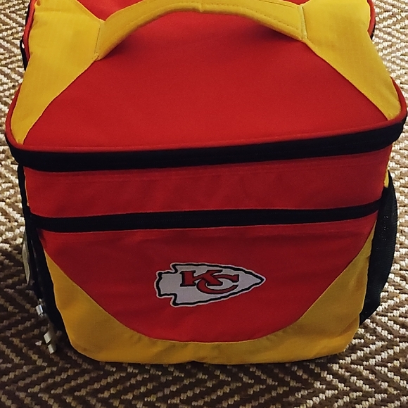 Red and Yellow Cooler Bag - Picture 1 of 4